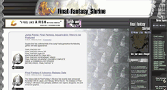 Desktop Screenshot of ffshrine.org